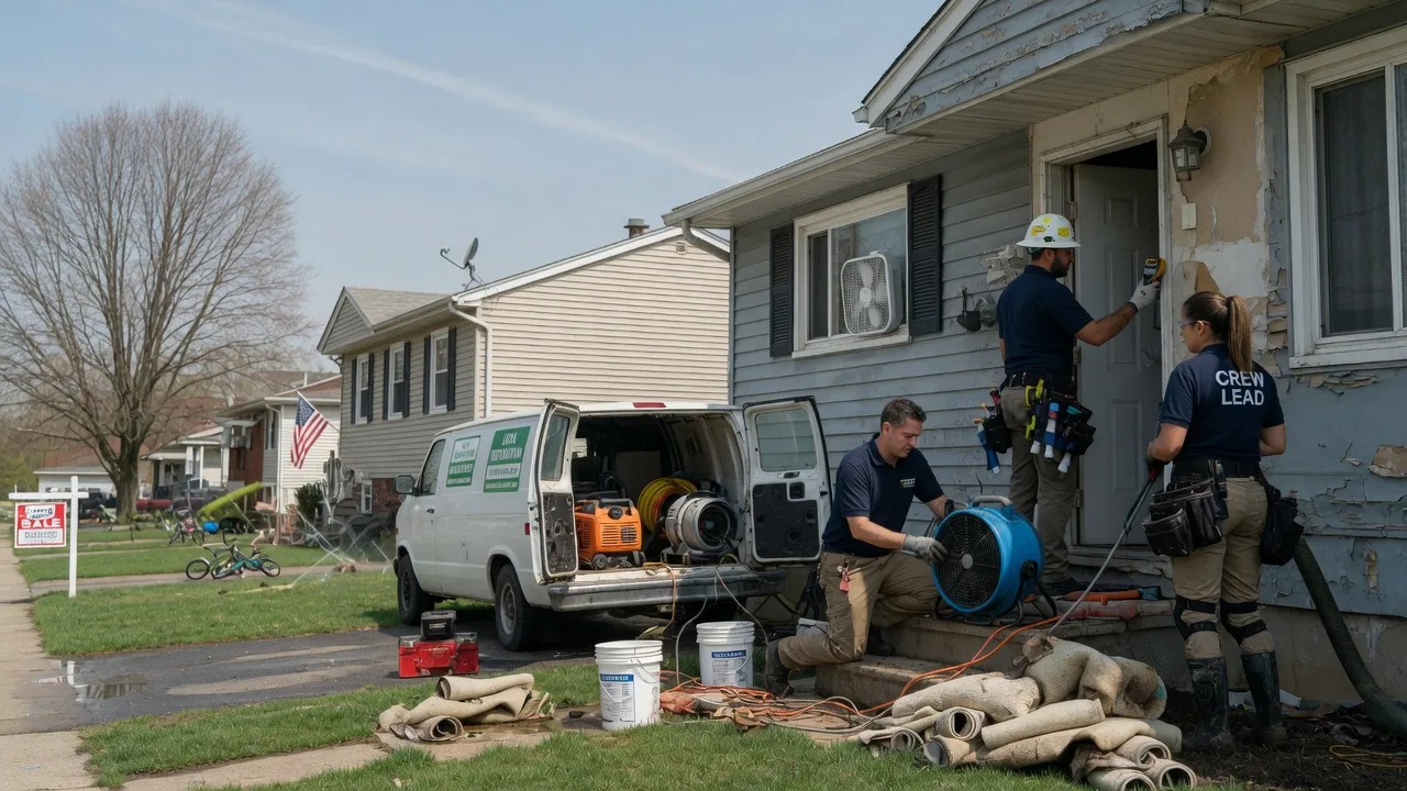 Flood Cleanup in Columbia, IA near me